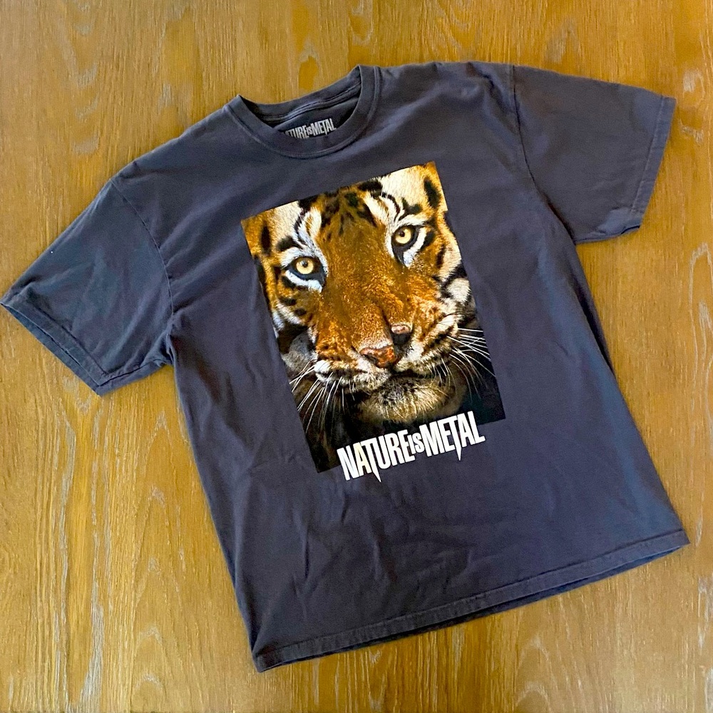 Nature is metal T-shirt